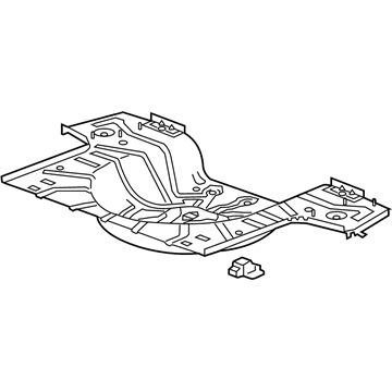 Chevy 23103444 Rear Floor Pan