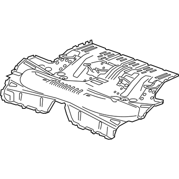 GM 23103444 Panel Assembly, Rear Floor