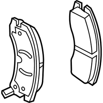 Cadillac 18047988 Brake Pads