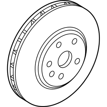 Cadillac SRX Brake Disc - 19303818