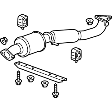 2013 Buick Verano Exhaust Pipe - 22931733