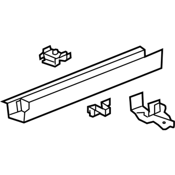 GM 22850717 Rail Assembly, Underbody Rear Side Rear