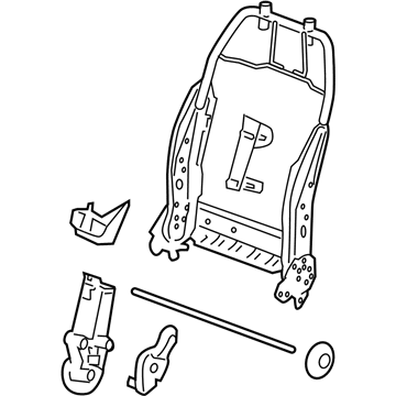 Cadillac 25804622 Frame Assembly