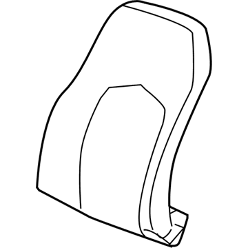 GM 22789876 Cover Assembly, Driver Seat Back Cushion *Lttnum/Miko