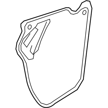 GM 84644340 Molding Assembly, Rear S/D Wdo Garn