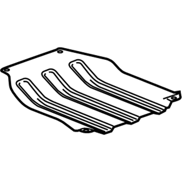 GM 25871125 Plate, Oil Pan Skid