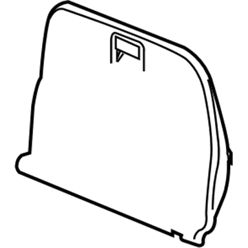 Cadillac 22830222 Compartment Door