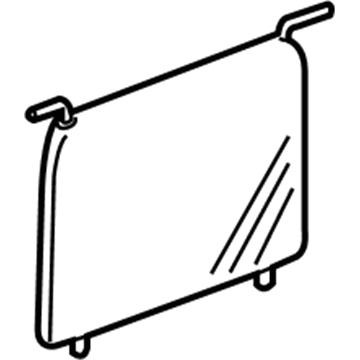 GM 20836013 Net Assembly, Body Side Lower Trim Panel *Medium Cashmere