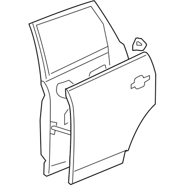 Saturn 22854756 Door Shell