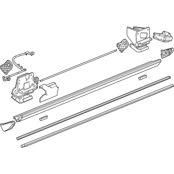 GMC 85528980 Step Bar Assembly