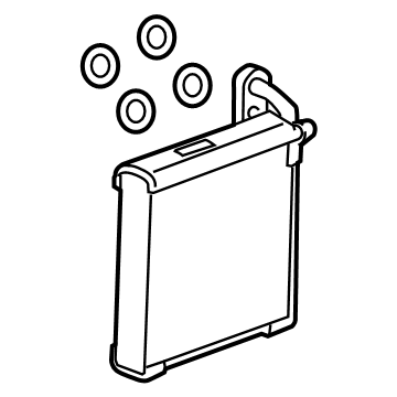 Chevy 42666241 Evaporator Core