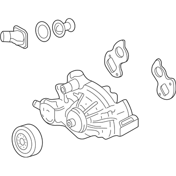 Hummer 12681417 Water Pump