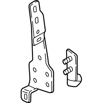 Chevy 12665792 Preconverter Upper Bracket