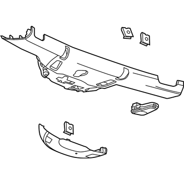 Chevy 84601729 Header Trim