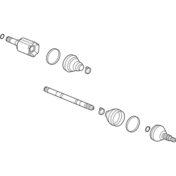 Cadillac 84628596 Axle Assembly