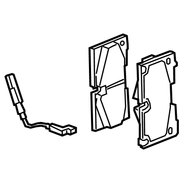 GMC 85663434 PAD KIT,FRONT DISC BRAKE