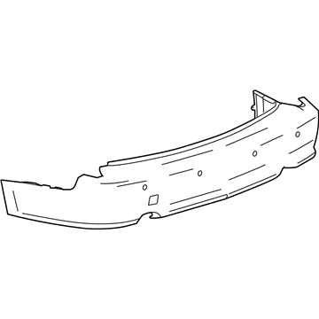 GM 12335713 Rear Bumper Cover