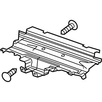 GM 22820156 Baffle Assembly, Radiator Air Upper