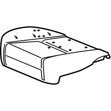 Cadillac 25864494 Seat Cushion Pad