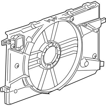 Chevy Cruze Limited Fan Shroud - 13450284