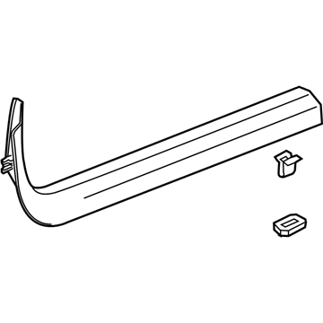 GM 22938088 Molding,Front Side Door Sill Garnish