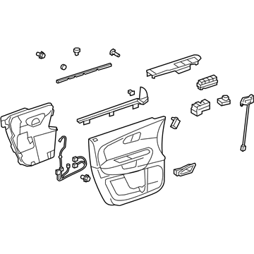 GMC 20794416 Door Trim Panel