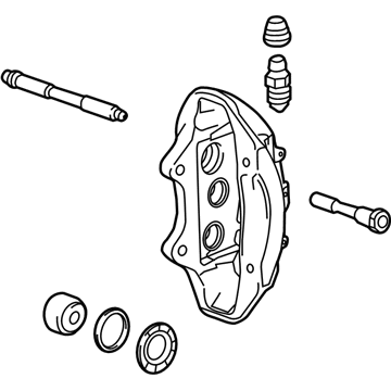 2022 Chevy Camaro Brake Caliper Repair Kit - 84089054