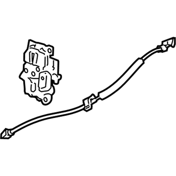 Chevy 25876389 Lock Assembly