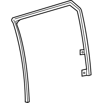 GM 42572088 Weatherstrip Assembly, Rear Side Door Window