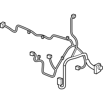 GM 20967799 Harness Assembly, Front Side Door Door Wiring