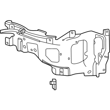 GM 84694272 Bracket Assembly, Front Bpr Imp Bar