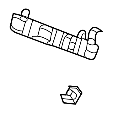 GM 85110201 GUIDE ASM-FRT BPR FASCIA