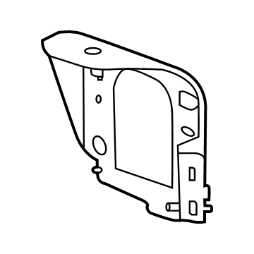 GM 84568470 Bracket Assembly, Front Bpr Imp Bar