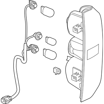 Chevy 84916711 Tail Lamp Assembly