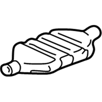 1997 Chevy C2500 Catalytic Converter - 15733230