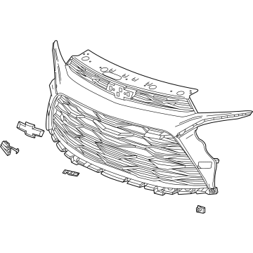 GM 42797386 GRILLE ASM-FRT