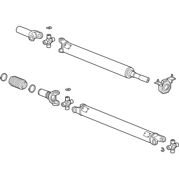 GMC Sierra 3500 HD Drive Shaft - 84669681