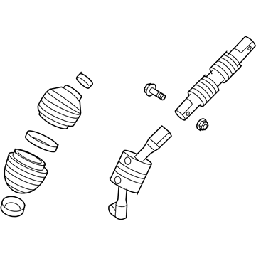 Chevy 84386512 Coupling Shaft