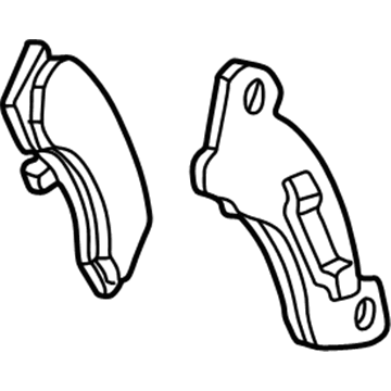 Cadillac 19152666 Brake Pads