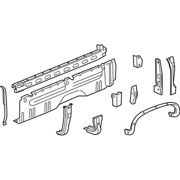 Chevy 84244075 Inner Panel