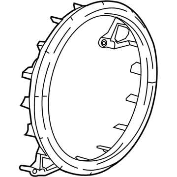 2018 GMC Savana 2500 Fan Shroud - 84243708