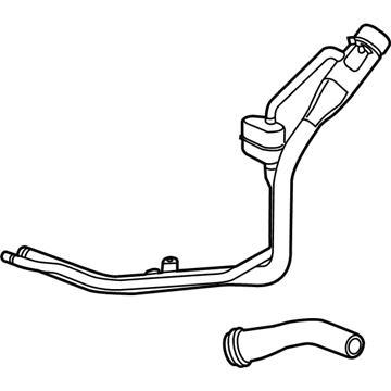 Buick Cascada Fuel Filler Hose - 13468062