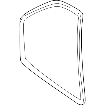 GM 22612750 Weatherstrip Assembly, Front Side Door