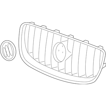 Buick 15228346 Grille