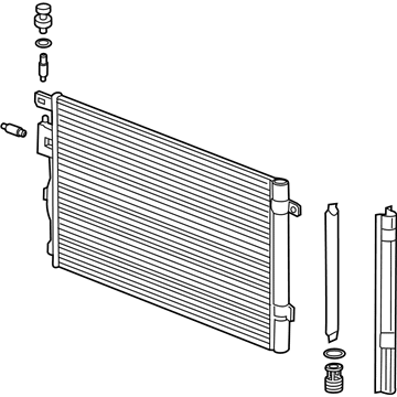 2016 Buick Envision A/C Condenser - 84690761