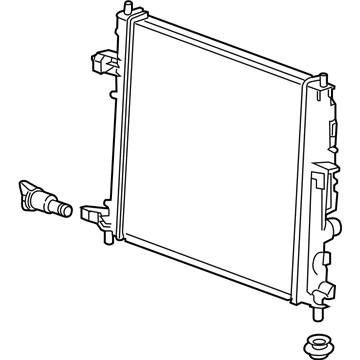 Chevy 84352738 Radiator
