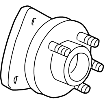 Buick 84641365 Hub & Bearing