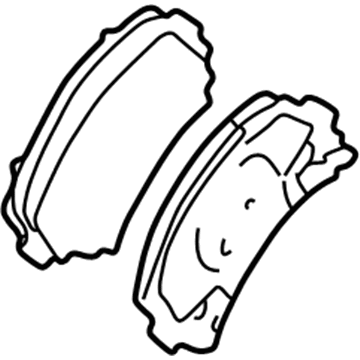 Buick 19152685 Brake Pads