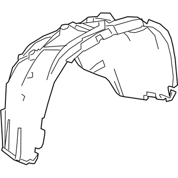 GM 85594211 LINER-FRT W/H