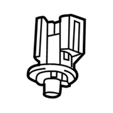 GM 22895610 Lamp Assembly, Center Courtesy *White